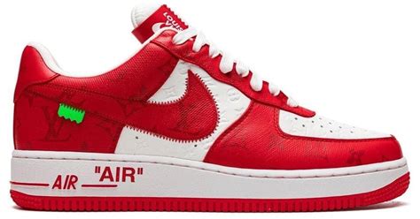 air force 1 lv red|Lv nike af1.